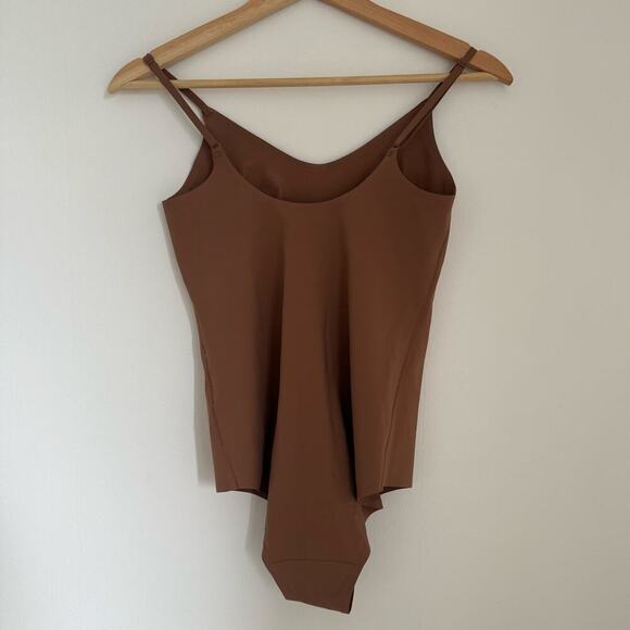 COS Control Bodysuit Size 6 Nude Beige | Sculpting Shapewear Neutral Minimalist - Picture 3 of 8